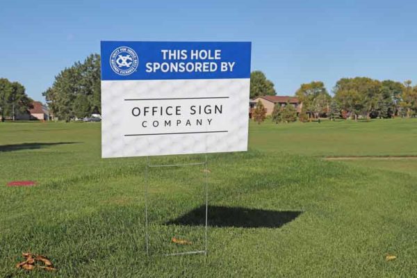 Individual Tee/Green Sponsor Sign